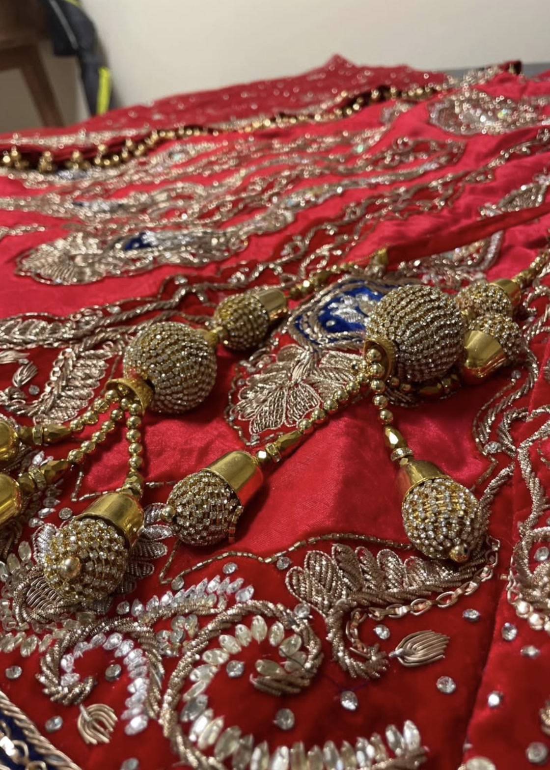 Red Bridal Lehenga Image - 2