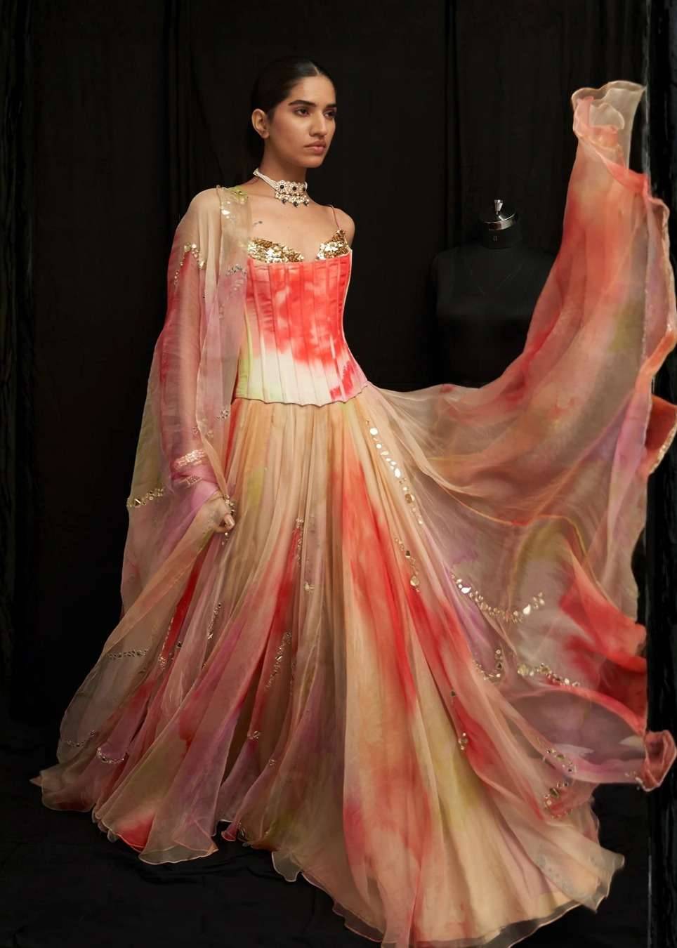 Wakima Corset Anarkali Gown Image - 3