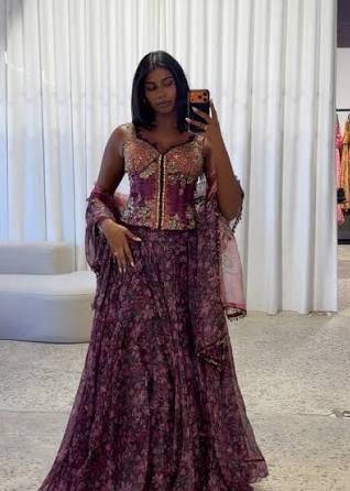 Liza Corset Lehenga Image - 5