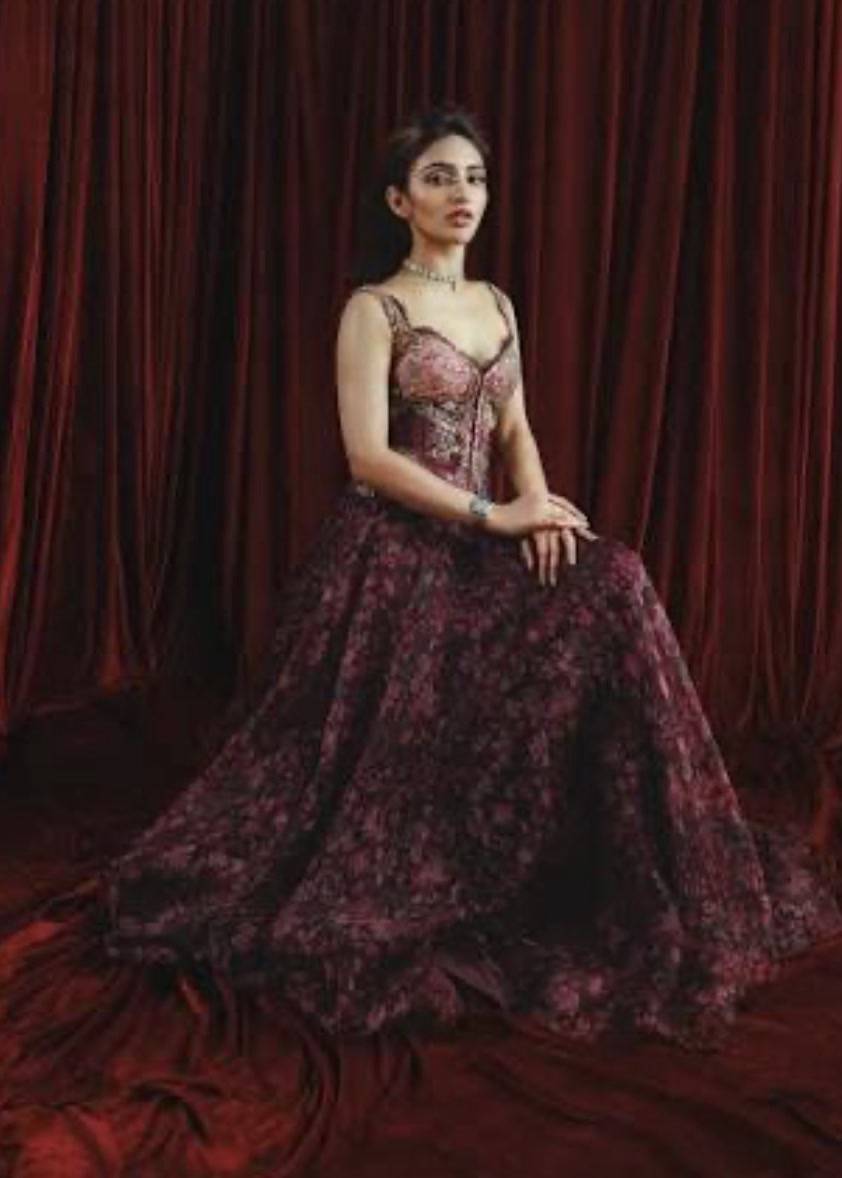 Liza Corset Lehenga Image - 8