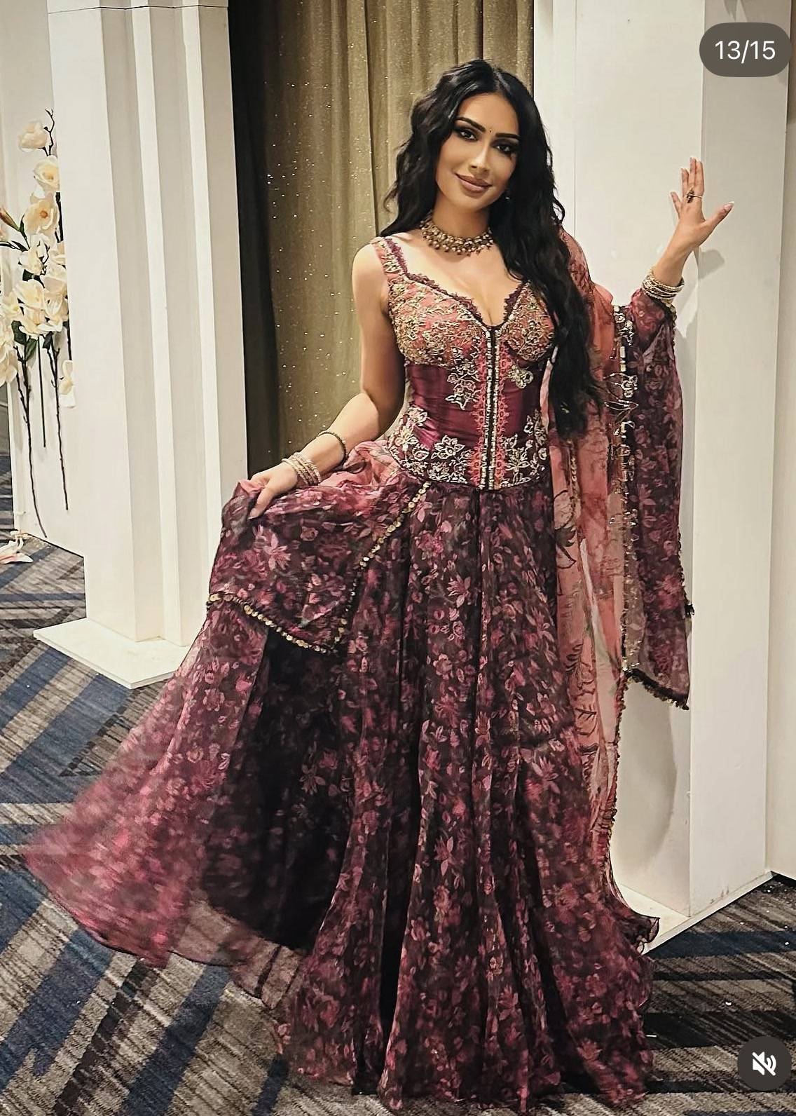 Liza Corset Lehenga Image - 4