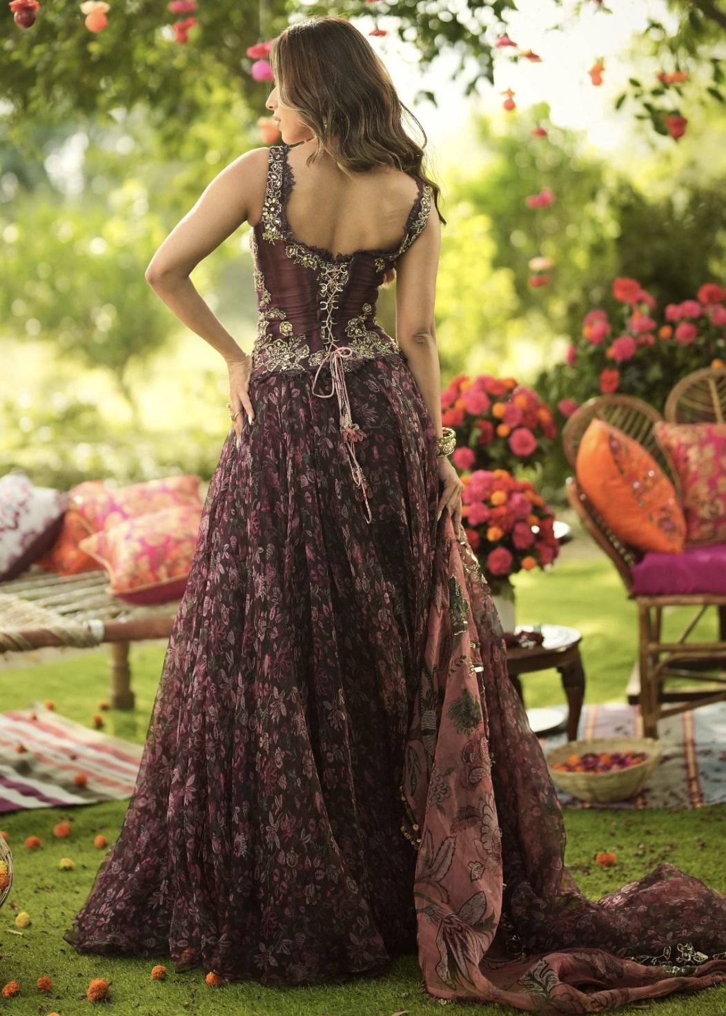 Liza Corset Lehenga Image - 1