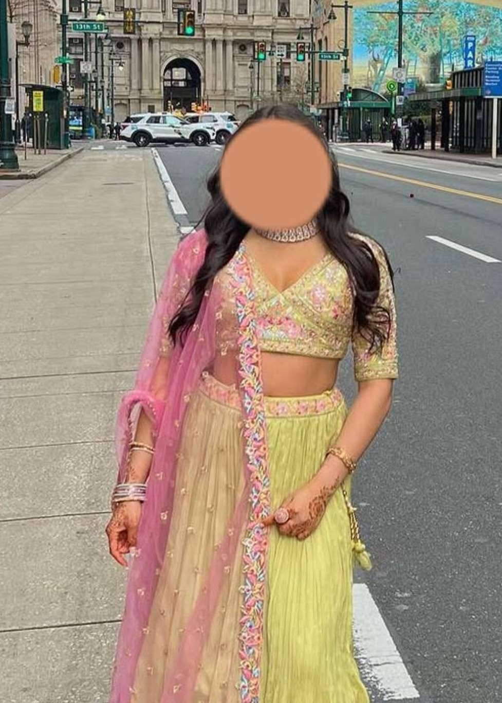 Pastel Green Lehenga Image - 2