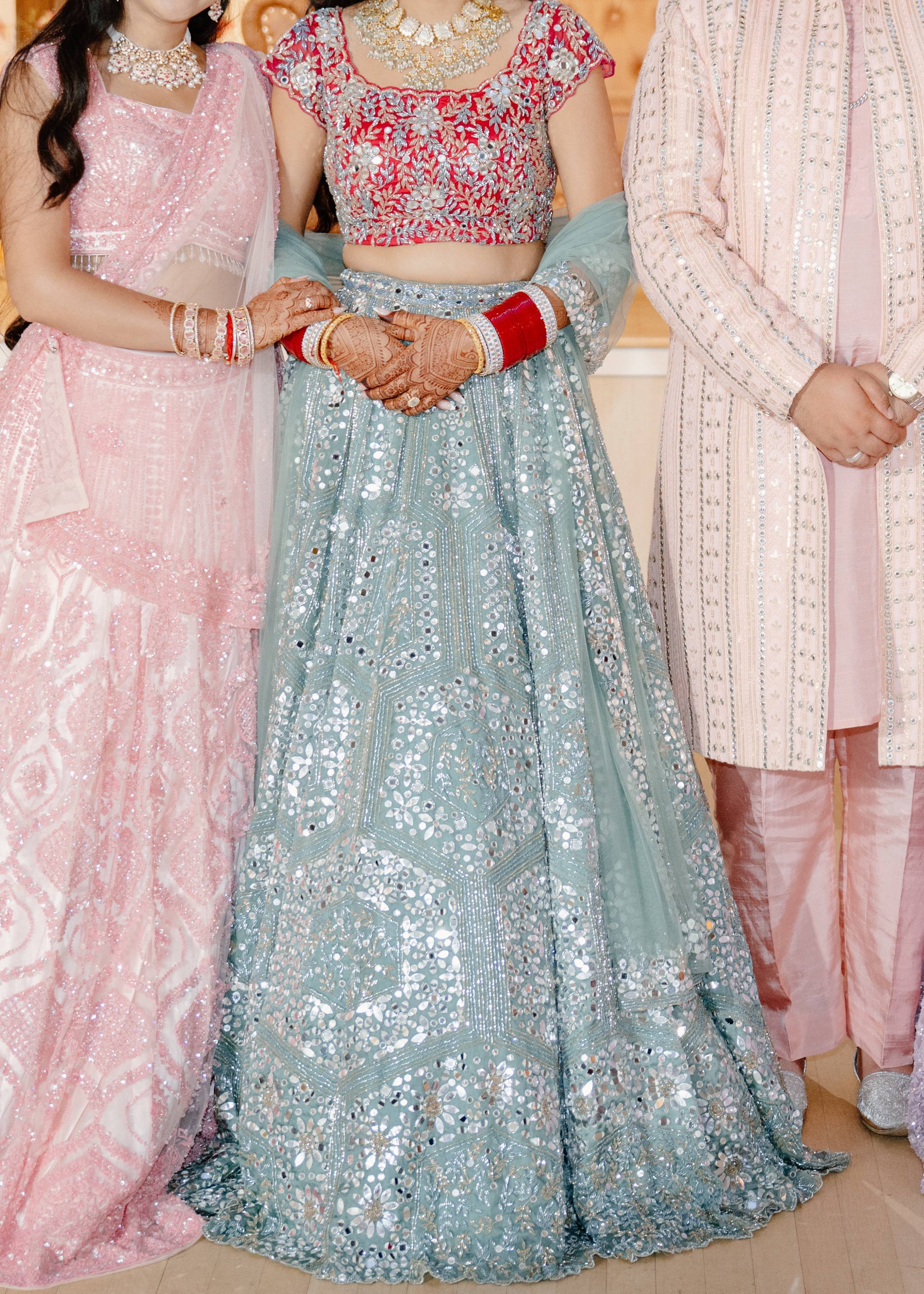 Inaayat Mirrorwork Lehenga Image - 2