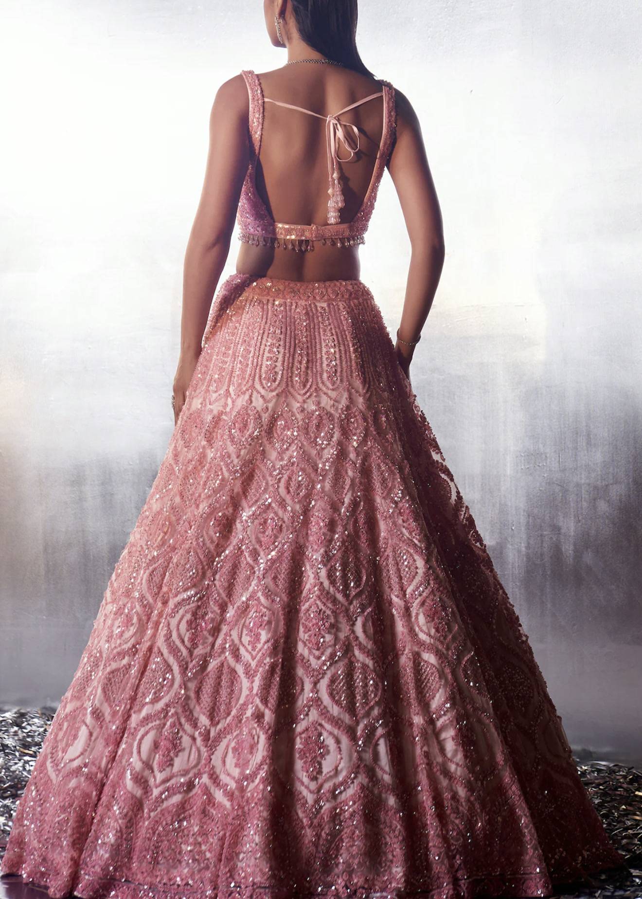 Blush Pink Lehenga  Image - 2