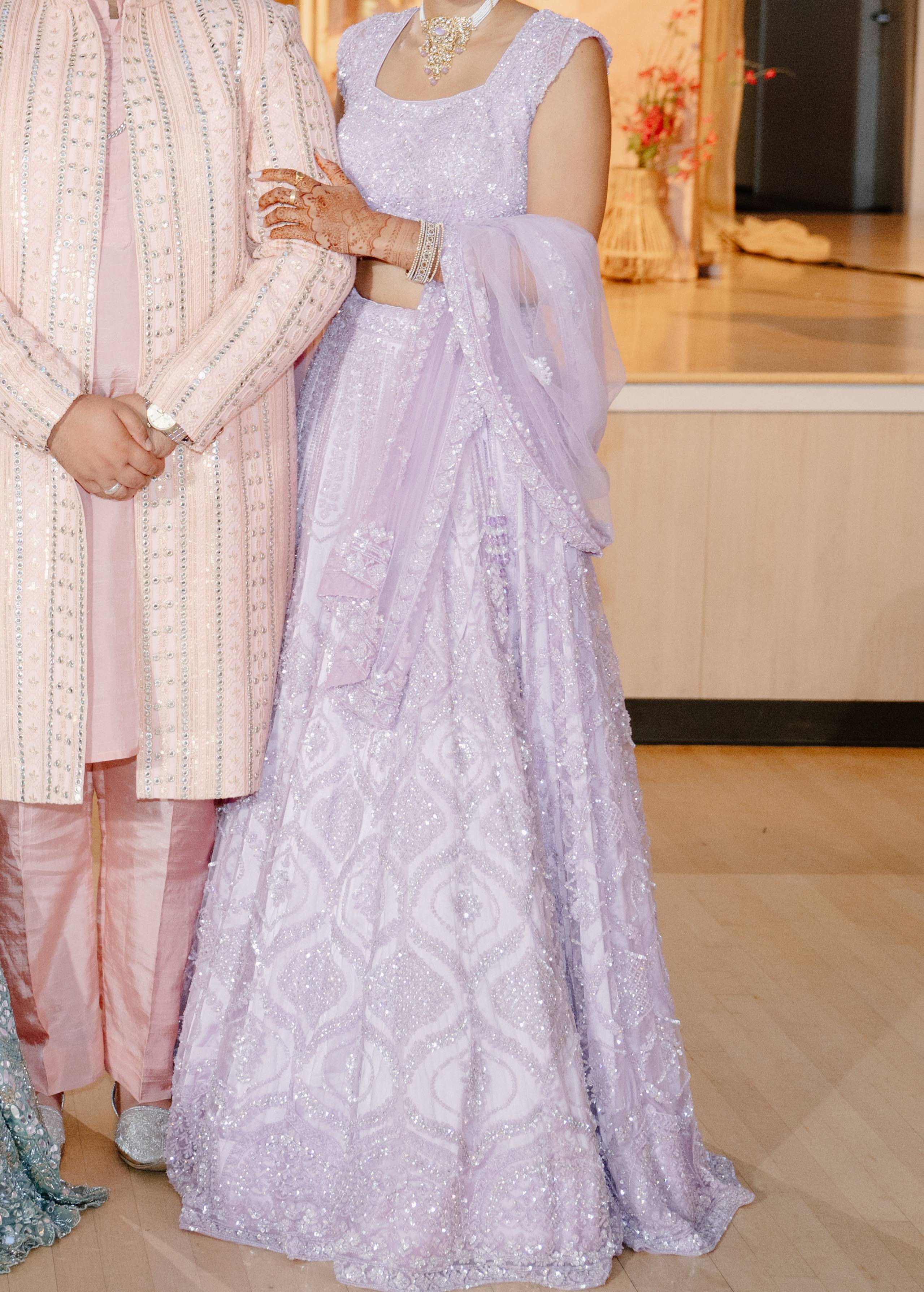 Light Lavender Lehenga Image - 0