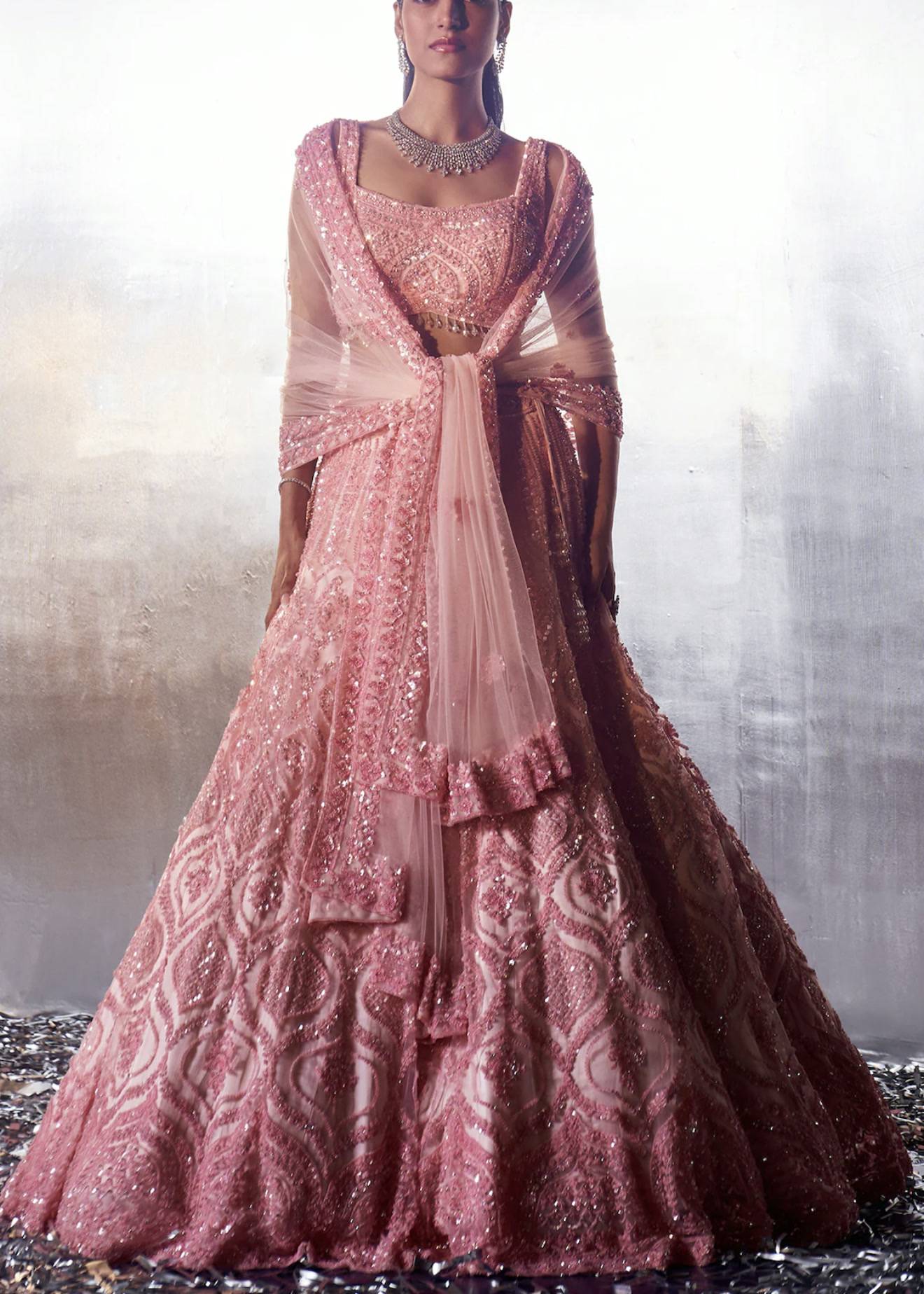 Light Lavender Lehenga Image - 1