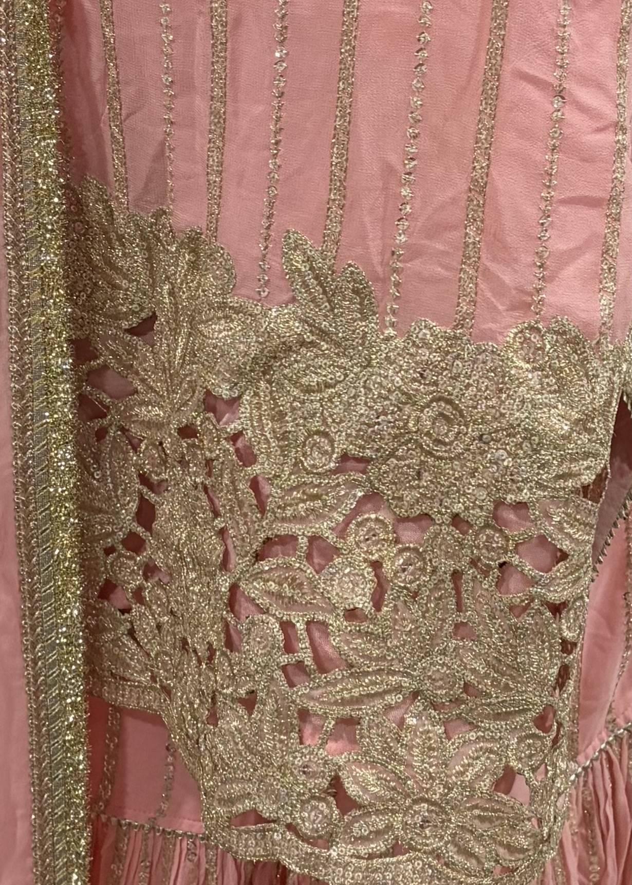 Blush Pink Sharara Set Image - 2