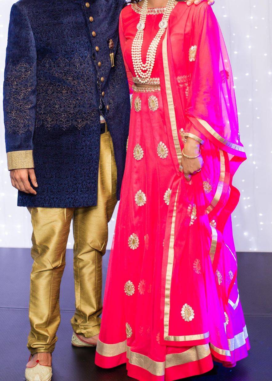 Hot Pink Lehenga Image - 0