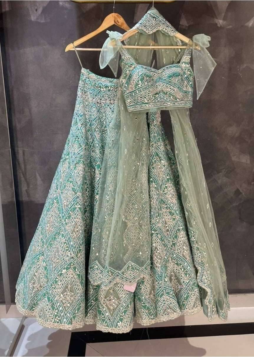 Sea Green Lehenga Image - 2