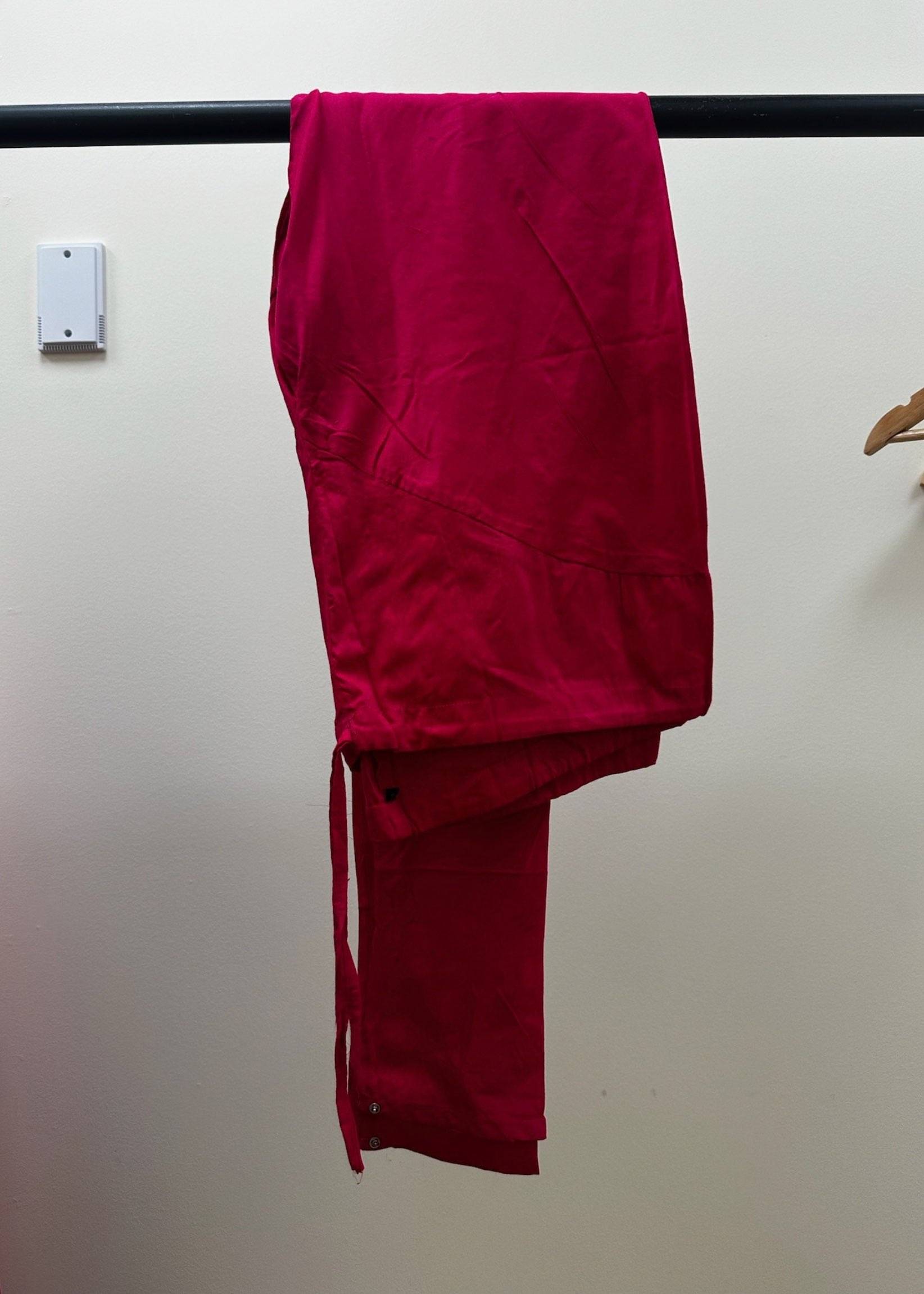  Purple and Pink Embellished Indian Suit Image - 4