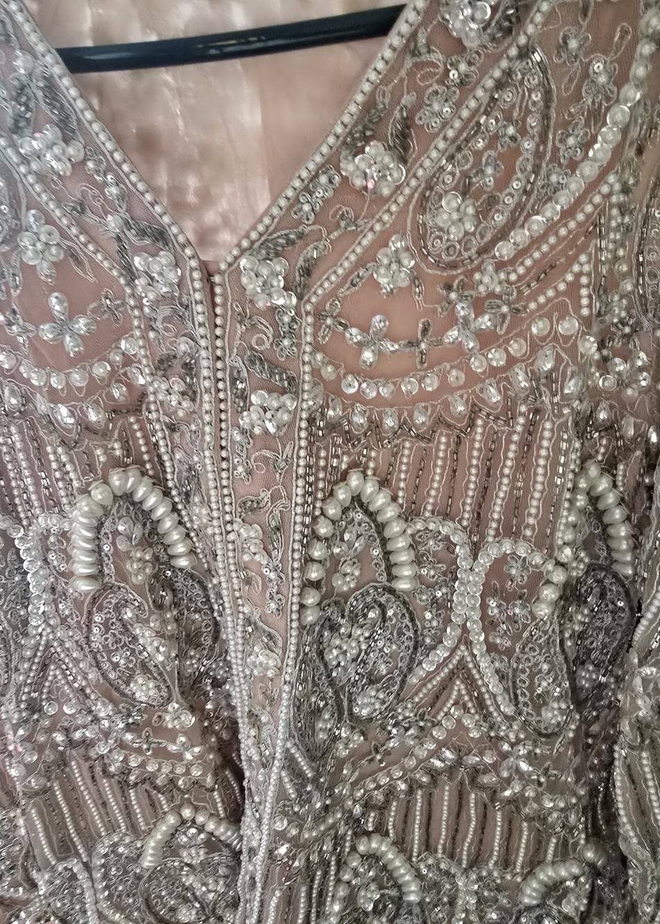 Blush Pearl Beaded Co-Ord Set Image - 3
