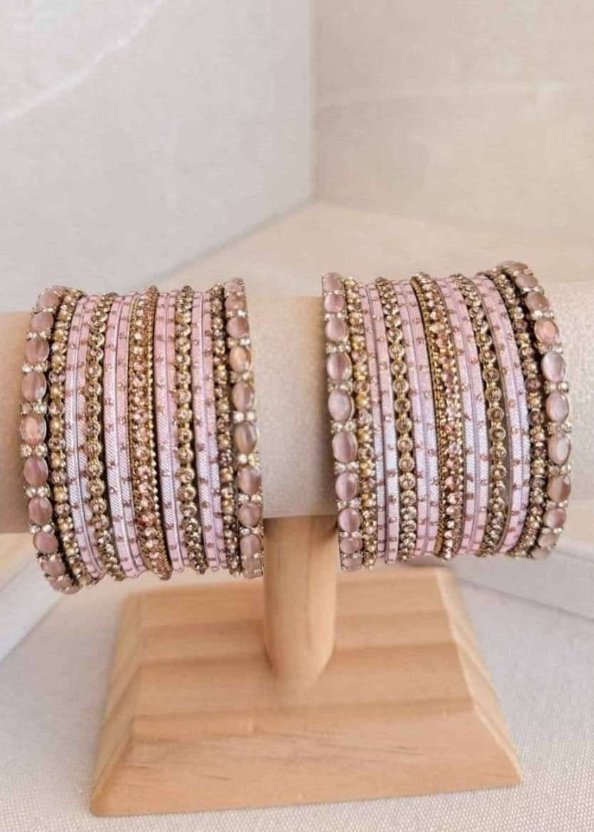 Sokora Pink Bangles Image - 1