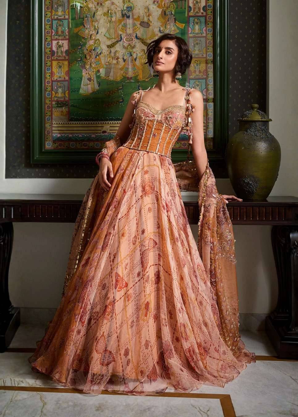Misbah Anarkali Set Image - 1