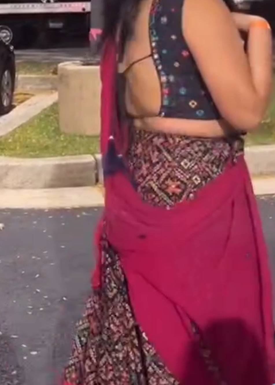 Multicolour Printed Layered Chaniya Choli Image - 1
