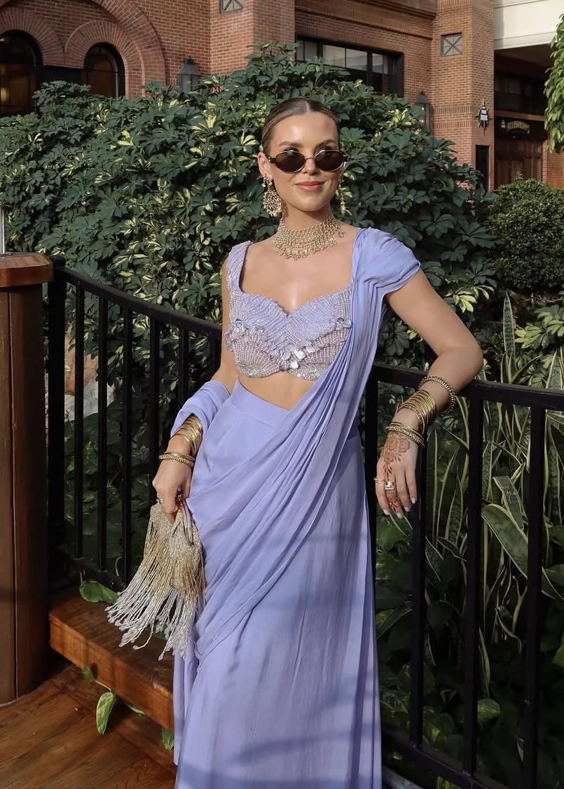 Pre-Draped Saris